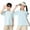 Light Blue, variant on Children Clothing Boys And Girls Cool Quick Drying Short Sleeved Girls T Shirt Versatile Dailywear 9-10 Years