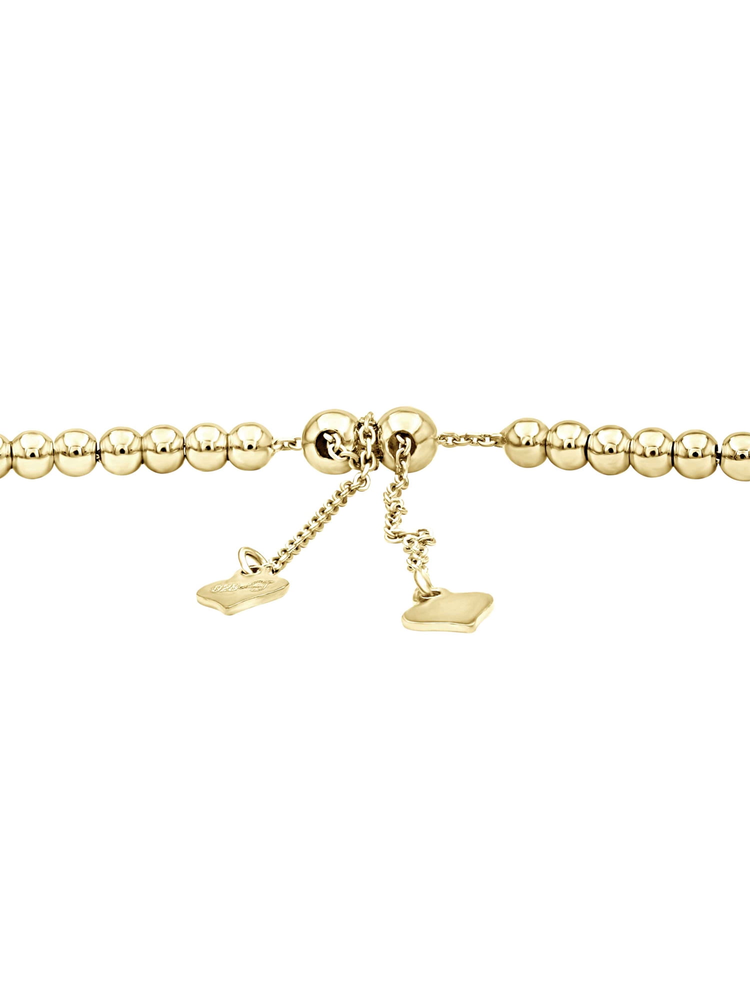 White Diamond Accent 14k Gold Over Silver Bracelet