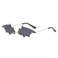 thumbnail image 1 of BotaniNest Flame Sunglasses Glasses Gothic Bat Wing Glasses And Styles, 1 of 3