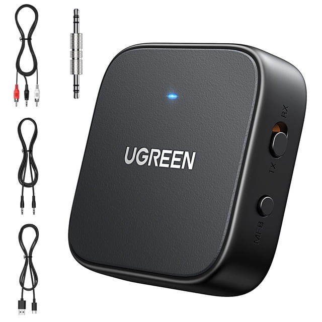 Transmisor-receptor Bluetooth 5.2 UGREEN para TV Airpods PC