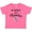 Hot Pink, variant on Inktastic No Mistakes, Just Miracles Down Syndrome Awareness Boys or Girls Baby T-Shirt