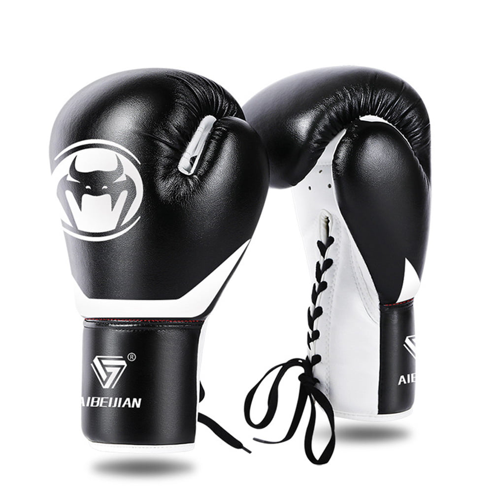 Boxing Kickboxing Gloves Breathable Punching Bag Gloves for Men Women Workout Training - Walmart ...