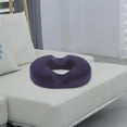 thumbnail image 4 of serony Donut Pillow Hemorrhoid Seat Cushion Navy, 4 of 9