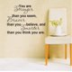 thumbnail image 4 of Eres más fuerte proverbios pegatina de pared para dormitorio sala de estar decoración del hogar calcomanías arte papel tapiz pegatinas removibles - -, 4 of 5