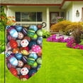 thumbnail image 3 of Wukai Easter Egg Print Garden Flag 12.5x18 Inch Double Sided Sun-resistant Rain-resistant, Wrinkle-resistant Colorfast(Only Flag), 3 of 7