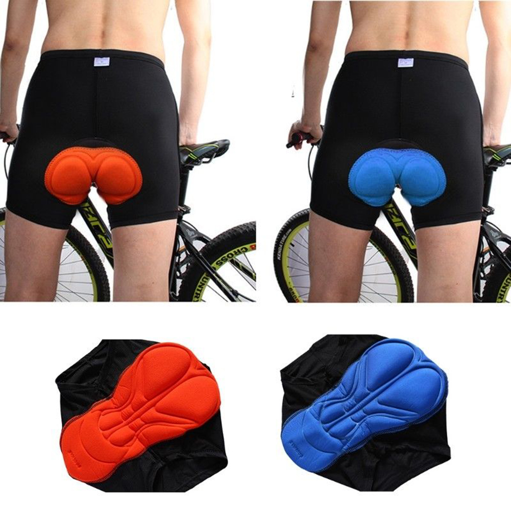 Cheers.US Men Women’s Cycling Underwear 3D Padded Bike Shorts Liner