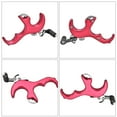 thumbnail image 4 of IWMango Aides au Tir à l'Arc Gâchette à 3 Doigts pour Accessoire de Nœud Composé (Rouge), 4 of 10