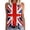 1#Red230, variant on Womens Union Jack British Flag Printed Patriotic Sleeveless Casual Tank Top
