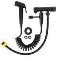 thumbnail image 3 of G1/2 Bidet Sprayer Hand Held Toilet Diaper Sprayer Attachment Bathroom Accessory Black, 3 of 8