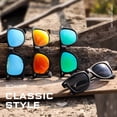 thumbnail image 2 of Gafas de sol Occhsouo polarizadas con protección UV400 para mujeres y hombres, 2 of 7