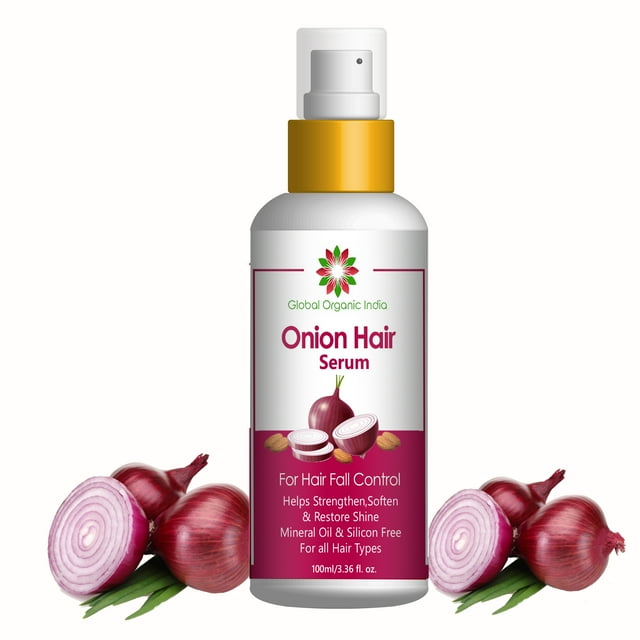 Global organic india Sérum Capillaire à l'Oignon 100 ml