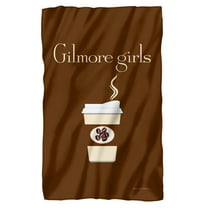Gilmore Girls Paper Cup Logo Fleece Blanket 36' x 58'
