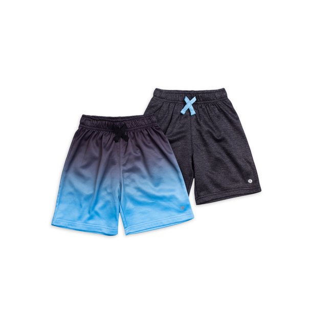 Layer 8 Boys 2 Pack Active Knit Shorts, Sizes 47