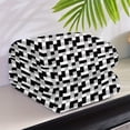 thumbnail image 4 of Ultra-Soft Fleece Throw Blanket with Chic Black & White Checkered Design - Versatile for Couch, Bed, Office, Travel & Camping | Machine Washable, All-Season Cozy Warmth | Perfect Gift Idea, 4 of 5