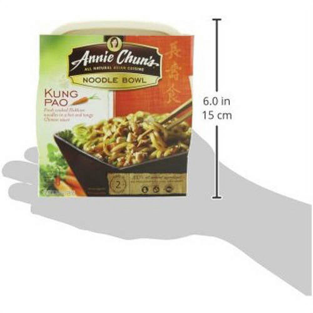 Annie Chun's Microwavable Noodle Bowl, (Pack of 6), Multiple Flavors and Bowl Sizes Available