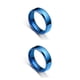 thumbnail image 4 of Sonducket Anillo de banda unisex Joyería de mano estética Regalos personalizados Azul Tamaño 9 Type2 NO2, 4 of 6