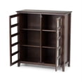thumbnail image 6 of Simpli Home Burlington 40 inch Wide Solid Wood Transitional Medium Storage Cabinet in Mahogany Brown, 6 of 9
