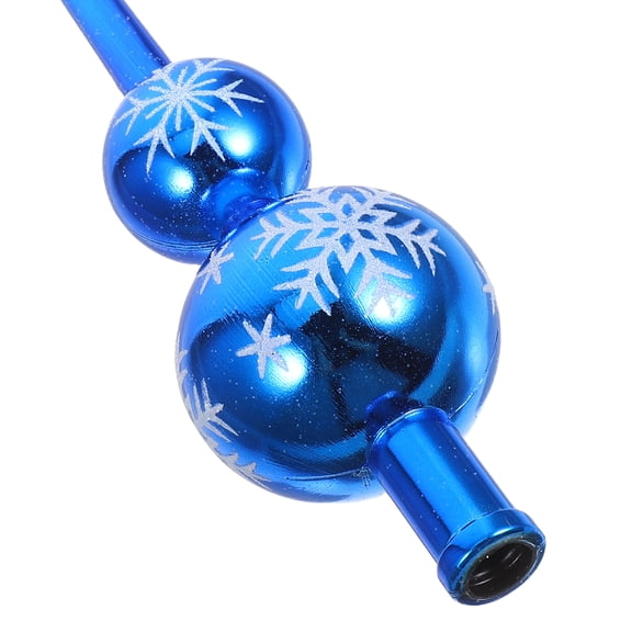 ELAYARD Compact Blue Gourd Tree Topper Plastic Festive Ornament