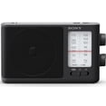 thumbnail image 2 of Radio Sony ICF506 portátil con sintonización analógica FM/AM con baterías recargables, 2 of 5