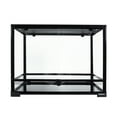 thumbnail image 3 of REPTI-ZOO 32 Gallon Large Reptile Glass Terrarium Tank,Double Hinge Door with Screen Ventilation Reptile Terrarium 23.6" x 17.7" x 17.7"(Knock-Down), 3 of 6