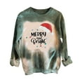 thumbnail image 1 of TAIAOJING Sweatshirt Women Christmas Long-Sleeve Printed O Collar Top Pullover, 1 of 3
