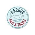 thumbnail image 2 of Harbor Bait and Tackle Novelty Sign, Metal Wall Decor - 12" Round, 2 of 4