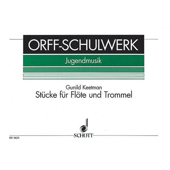 Stucke Fur Flote Und Trommel - Book 1: Performance Score, (Paperback)