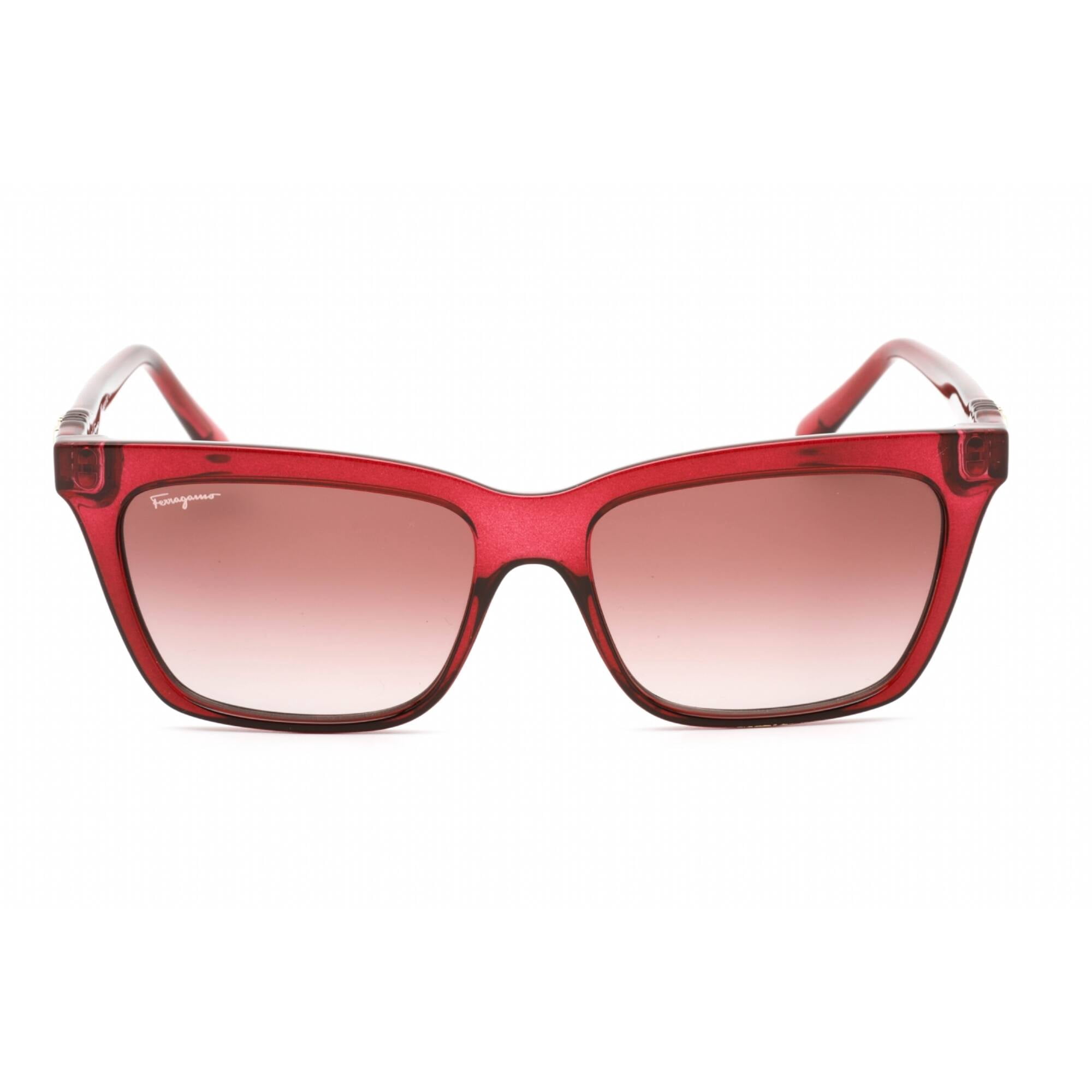 Salvatore Ferragamo SF1027S 655 Women's Crystal Wine Sunglasses