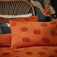 thumbnail image 2 of Furn Ensemble de Housse de Couette en Coton Tufté Citrouille, 2 of 3