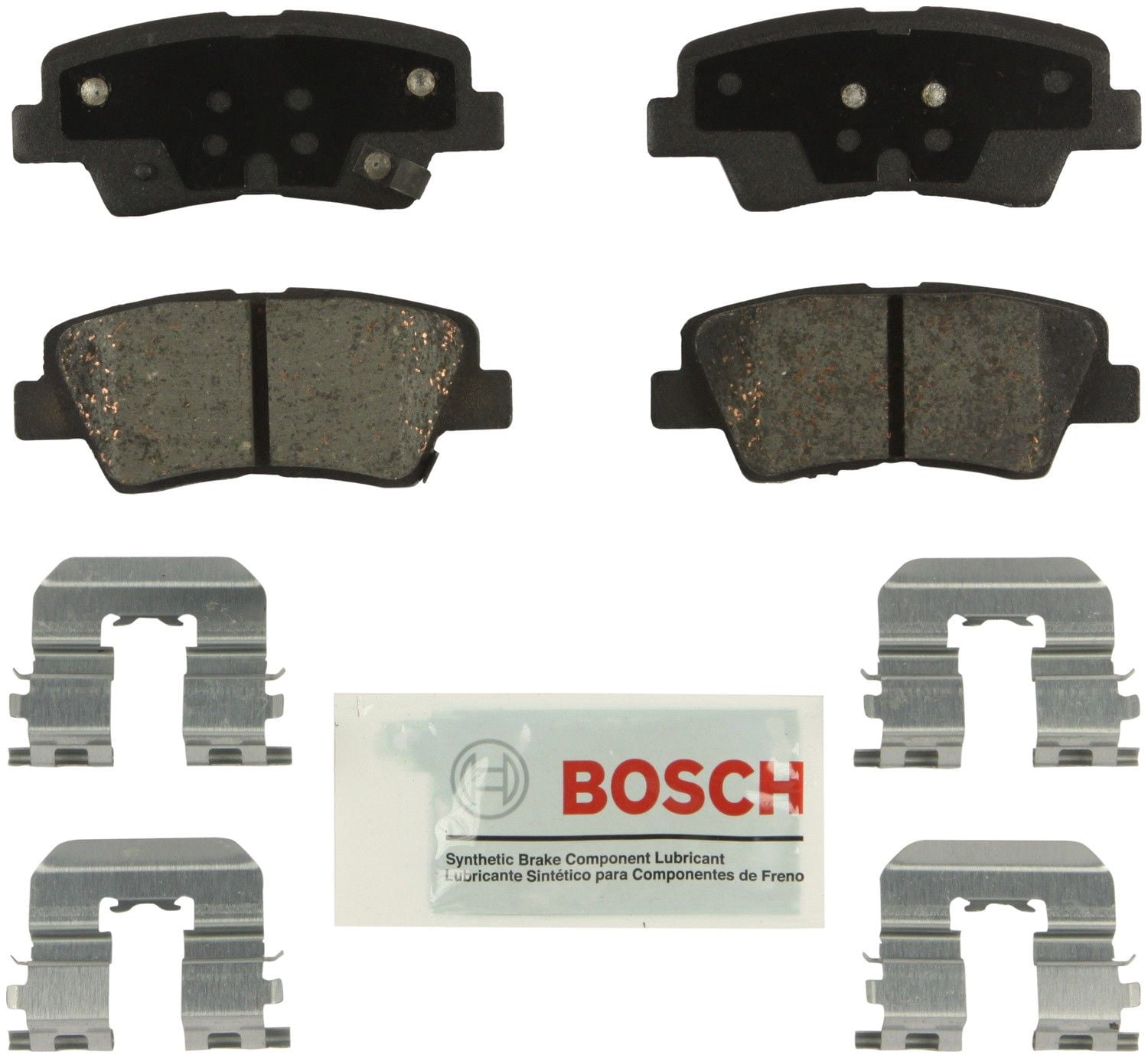 Bosch BE1313H Bosch Blue Ceramic Brake Pads with Hardware