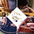 thumbnail image 4 of DEEPCRAFF 1Set Golden Electric Guitar Hardware Kit with Screws Springs and Strap Buttons in Case, 4 of 8