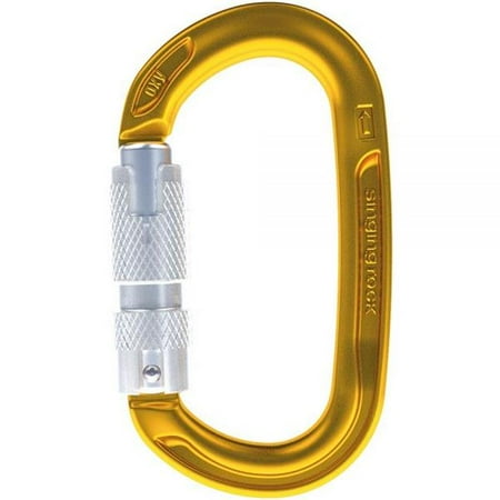 

Singing Rock 422171 All Gold Singing Rock Oxy Carabiner