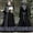 131#Black, variant on Kids Prayer Dress Muslim Clothes for Girls Long Sleeve Abaya with Hijab Two Piece Maxi Islamic Set Scarf Kaftan Jilbab