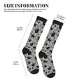 thumbnail image 4 of Pofeuu Spiders Print Compression Socks for Women & Men Circulation - Best Support for Nurses,Running,Athletic,Sports, 4 of 7