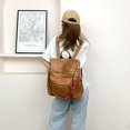 thumbnail image 3 of Mochila ZOCILOR Fashion para mujer, piel sintética, color marrón, 3 of 8