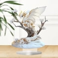 thumbnail image 6 of DefiDgd Bohemian Style White Dragon Table Standing Ornament,2D Acrylic Sign with Base for Home Office Tabletop Centerpiece Decor,Ideal Gift for Friends Lovers Family(A), 6 of 6