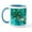 White/Blue Inside, variant on CafePress - Sea Turtle Mug - 11 oz Ceramic Mug - Novelty Coffee Tea Cup