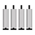 thumbnail image 4 of 4 Pieces Aluminum Alloy Furniture Legs Sturdy Sofa Feet Modern Style Replacement 18cm, 4 of 8