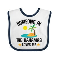 Inktastic Bahamas Vacation Souvenir Boys or Girls Baby Bib