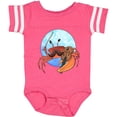 thumbnail image 3 of Inktastic Fun Fiddler Crab with Violin and Mustache Boys or Girls Baby Bodysuit, 3 of 5