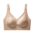 thumbnail image 2 of Antinious Ladies Wireless Embossed Breathable Seamless Support Comfortable Everyday Bra, 2 of 5