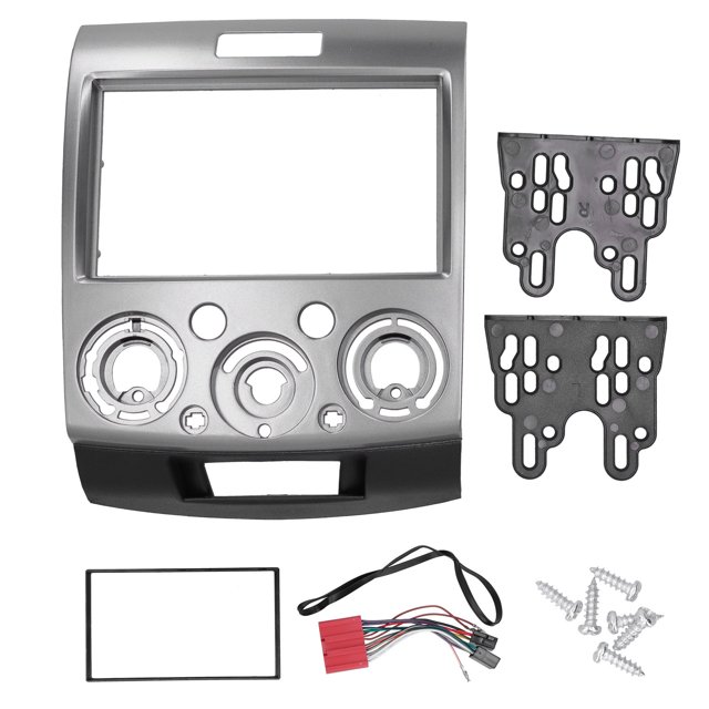 Marco de Panel de navegación DVD para salpicadero de Radio Estéreo 2 Din, apto para Ford Everest/Ranger Jadeshay A
