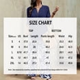 thumbnail image 5 of MORTTIC Women's Elegant 2-Piece Set - Long Sleeve V-Neck Blouse with Button Detail & Tropical Leaf Print Flowy Pants, 5 of 5