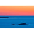 thumbnail image 2 of Jaynes Gallery 14x11 White Modern Wood Framed Museum Art Print Titled - Canada-Ontario-Lake Superior Provincial Park Islands in Lake Superior at sunset, 2 of 4