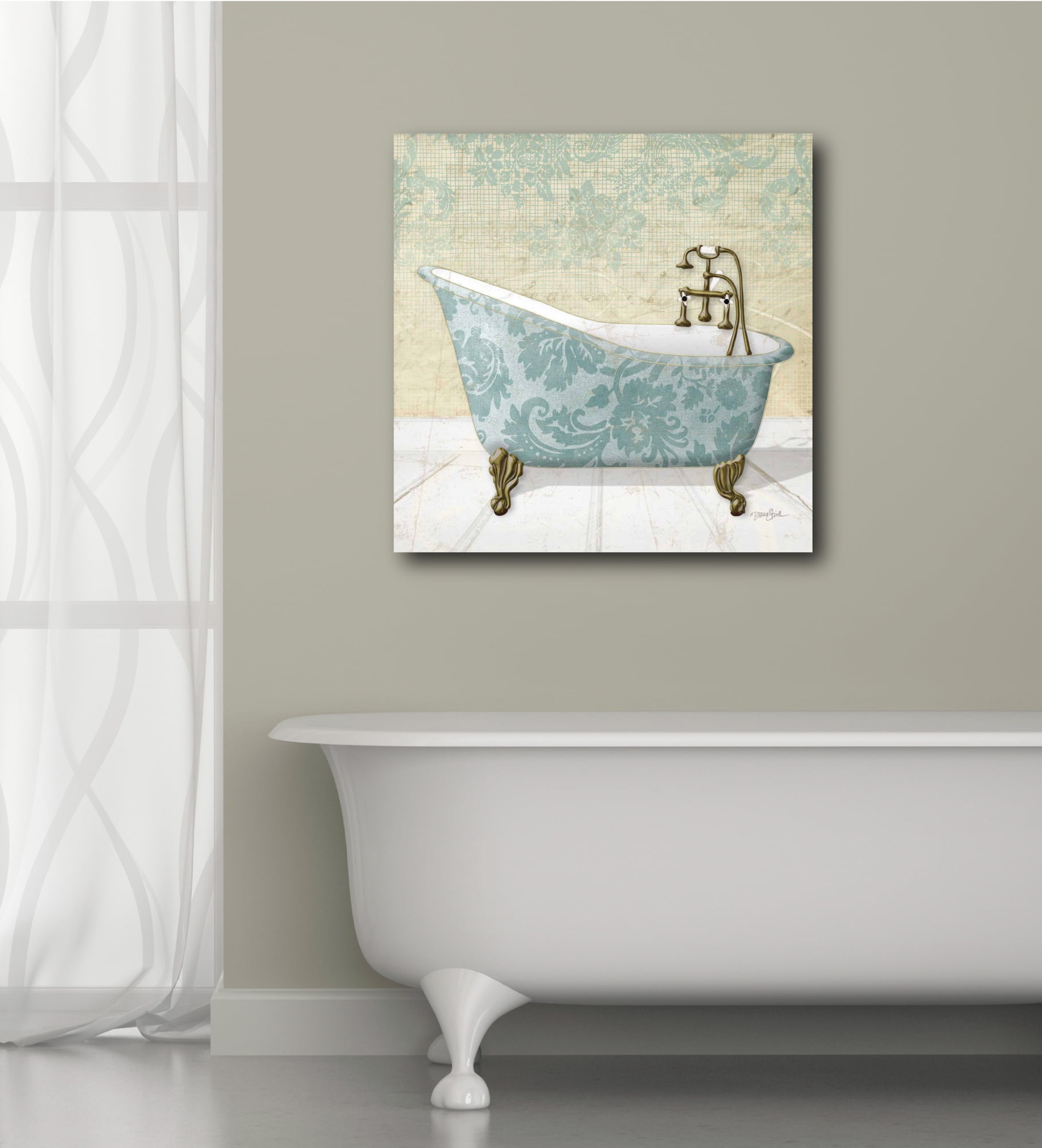 LaceyTub I Gallery-Wrapped Canvas Wall Art, 16x16