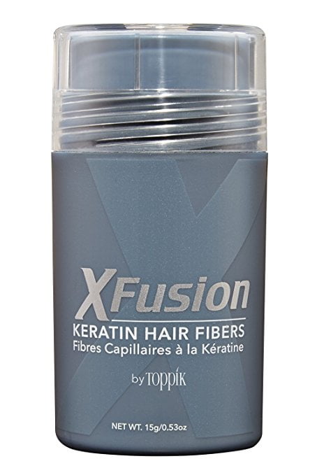 Toppik Xfusion Hair Fibers Medium Brown Regular Size .53Oz 