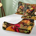 thumbnail image 4 of Erosebridal Rooster Quilt Full for Boys Girls, Sunflower Garden Full Bedspread Sets, 3pcs 1 Coverlet and 2 Pillowcases, 4 of 7