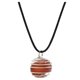 thumbnail image 2 of Collar redondo de cuentas de piedra de cristal Collar en espiral de la jaula Colgantes Joyería Collares de piedras preciosas y colgantes, 2 of 4