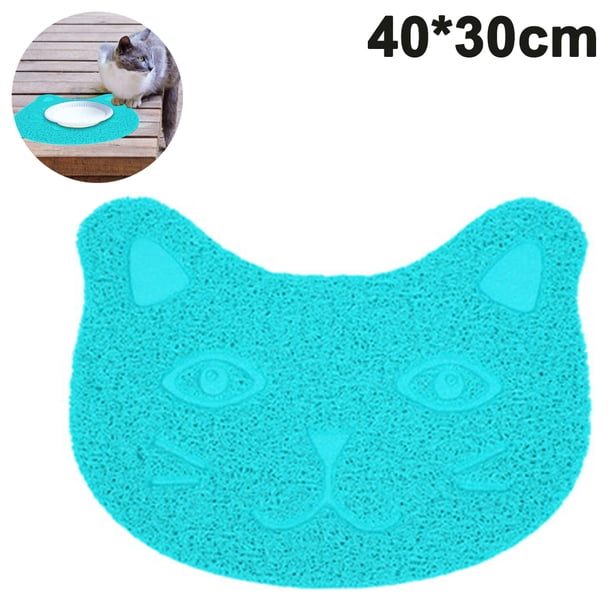 Cute Cat PVC Food Bowl Pad antideslizante Food Mat para perro gato cachorro Ormromra 220363-3