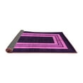 thumbnail image 2 of Ahgly Company Indoor Square Abstract Purple Modern Area Rugs, 8' Square, 2 of 4